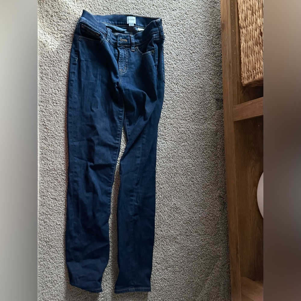 J. Crew Women's Dark Blue Skinny Jeans 25